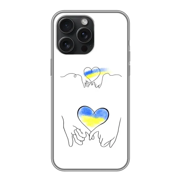 Чехол с принтом «Мир Украине» для iPhone 16 Pro Max Чехол с принтом «Мир Украине» для iPhone 16 Pro Max