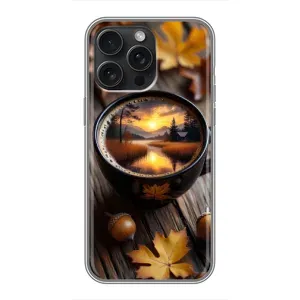 Чохол з принтом «Темна кава» для iPhone 16 Pro Max