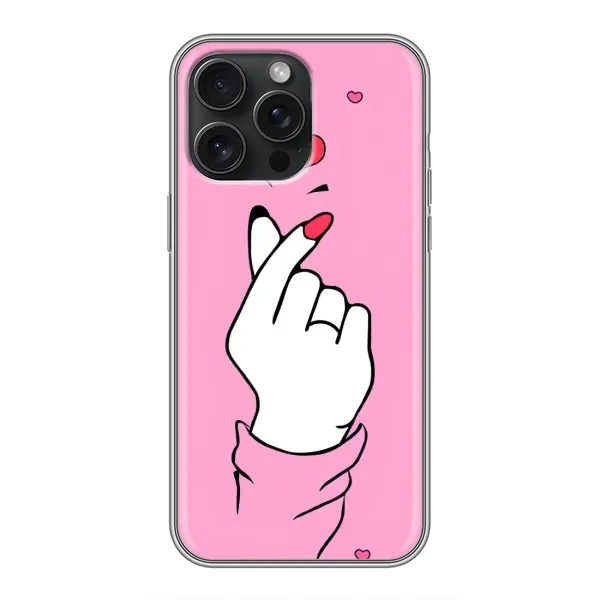 Чехол с принтом «Знак Love» для iPhone 16 Pro Max Чехол с принтом «Знак Love» для iPhone 16 Pro Max
