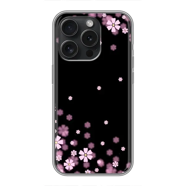 Чехол с принтом «Цветочки маленькие» для iPhone 16 Pro