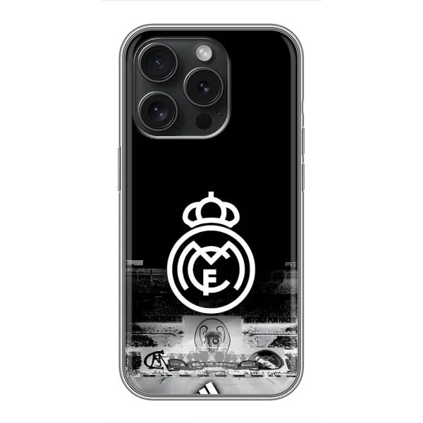 Чохол з принтом «емблема Реал Мадрид» для iPhone 16 Pro Чохол з принтом «емблема Реал Мадрид» для iPhone 16 Pro