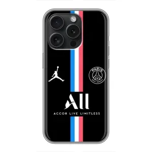 Чохли PSG для iPhone 16 Pro (AlphaPrint) (футболка ПСЖ)