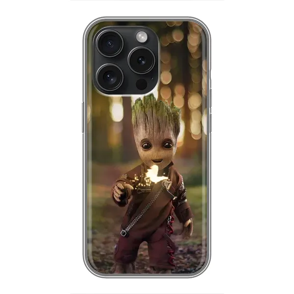 Чехол с принтом «I am Groot» для iPhone 16 Pro Чехол с принтом «I am Groot» для iPhone 16 Pro