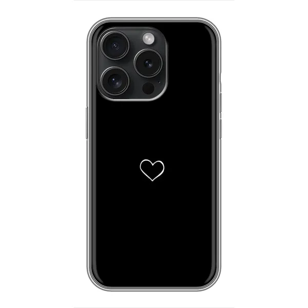 Чохол з принтом «Маленьке сердечко» для iPhone 16 Pro Чохол з принтом «Маленьке сердечко» для iPhone 16 Pro