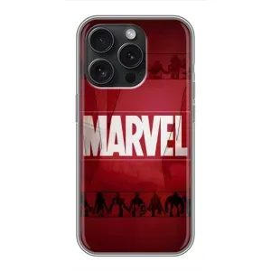 Чехол с принтом «MARVEL» для iPhone 16 Pro