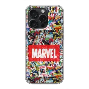 Чехол с принтом «Марвел комиксы» для iPhone 16 Pro