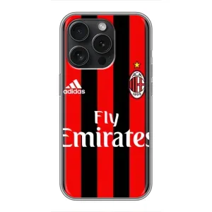 Чохли для iPhone 16 Pro (VPrint) - Футбольні клуби (Milan)