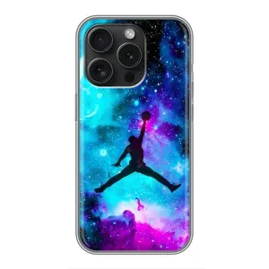 Чехлы для iPhone 16 Pro - с картинкой JORDAN (AlphaPrint) (Яркий Джордан)
