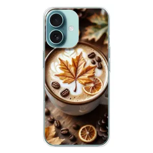 Чехол с принтом «Пряный кофе» для iPhone 16