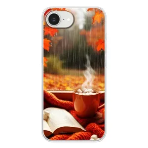 Чехол с принтом «Кофе и дождь» для iPhone 16e