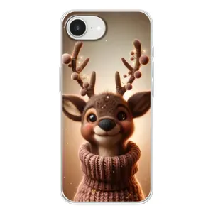 Чохол з принтом «Олень в светрі» для iPhone 16e