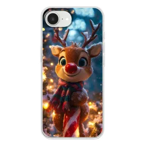Чохол з принтом «Олень з шарфом» для iPhone 16e