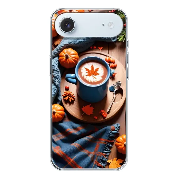Чохол з принтом «Кава і гарбузики» для iPhone 17 Air
