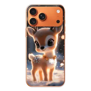 Чехол с принтом «Олененок» для iPhone 17 Pro Max