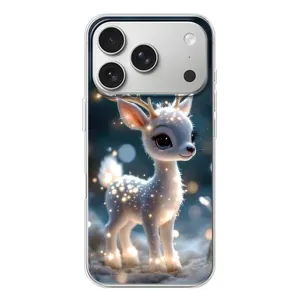 Чехол с принтом «Блестящий олененок» для iPhone 17 Pro
