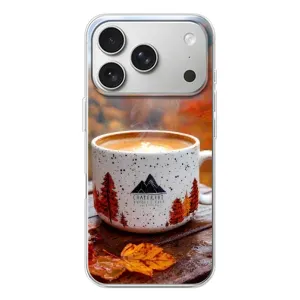 Чехол с принтом «Кофе на природе» для iPhone 17 Pro