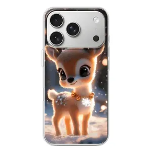 Чехол с принтом «Олененок» для iPhone 17 Pro