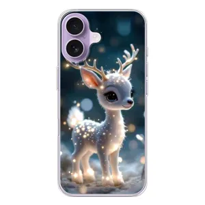 Чохол з принтом «Блискуче оленятко» для iPhone 17