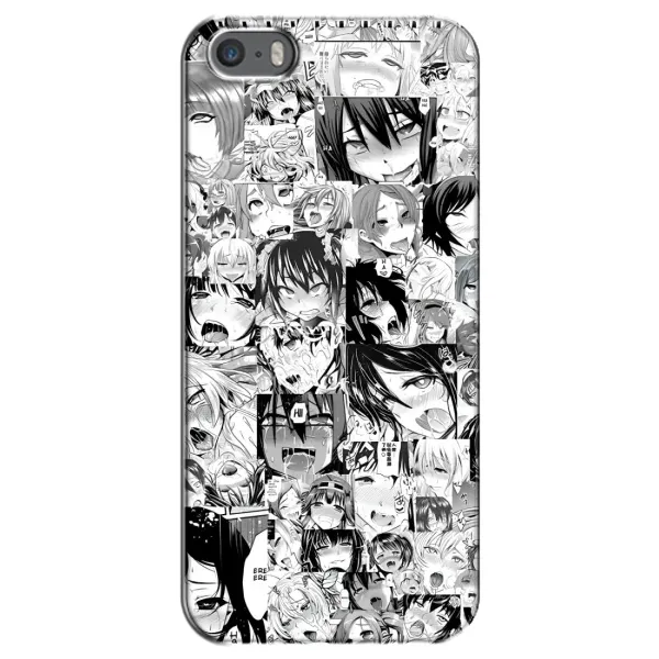 Чехол с принтом «Ahegao manga» для iPhone 5 / 5s / SE