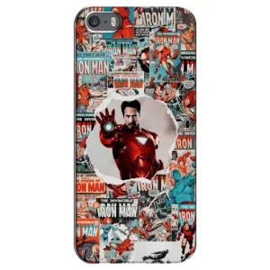 Чехлы с героями Марвел iPhone 5 / 5s / SE (VPrint)