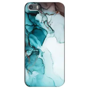 Чехол с принтом «Бирюзовый мрамор» для iPhone 5 / 5s / SE