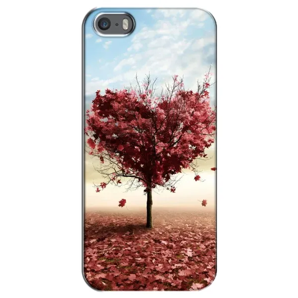 Чохол з принтом «Дерево серце» для iPhone 5 / 5s / SE