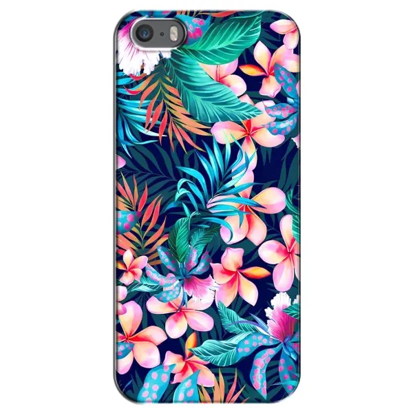 Чехол с принтом «Красочные цветы» для iPhone 5 / 5s / SE Чехол с принтом «Красочные цветы» для iPhone 5 / 5s / SE
