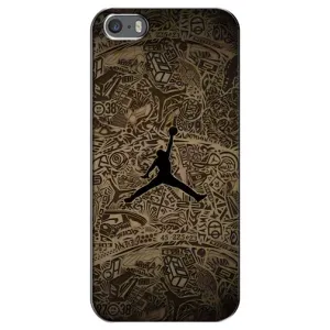 Чехлы для iPhone 5 / 5s / SE - с картинкой JORDAN (AlphaPrint) (Logo Jordan)