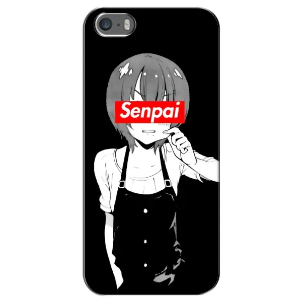 Чехол с принтом «Senpai» для iPhone 5 / 5s / SE