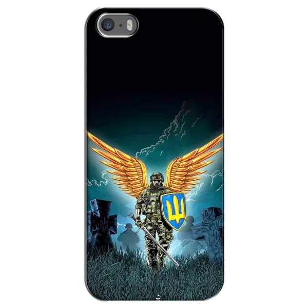 Чехол с принтом «Солдат ЗСУ» для iPhone 5 / 5s / SE Чехол с принтом «Солдат ЗСУ» для iPhone 5 / 5s / SE