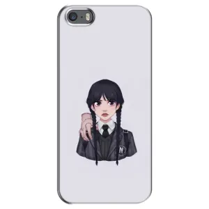 Чохли Венсдей на iPhone 5 / 5s / SE Уенсдей (AlphaPrint) (Венздей і Річ)