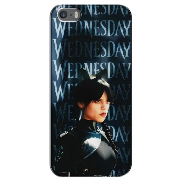 Чохол з принтом «Венздей кішка» для iPhone 5 / 5s / SE Чохол з принтом «Венздей кішка» для iPhone 5 / 5s / SE