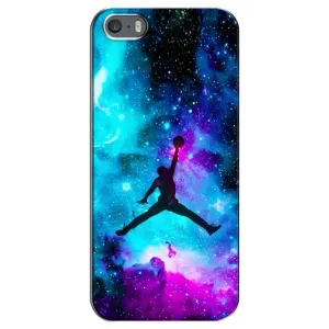 Чехлы для iPhone 5 / 5s / SE - с картинкой JORDAN (AlphaPrint) (Яркий Джордан)