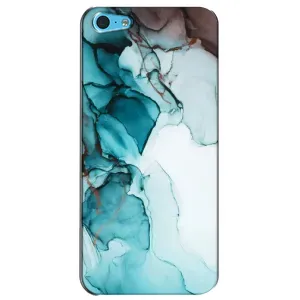 Чехол с принтом «Бирюзовый мрамор» для iPhone 5c