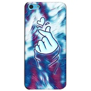 Чехол с принтом «Радужное сердце» для iPhone 5c