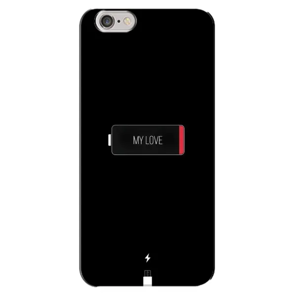Чехол с принтом «Love battery» для iPhone 6 Plus / 6s Plus Чехол с принтом «Love battery» для iPhone 6 Plus / 6s Plus