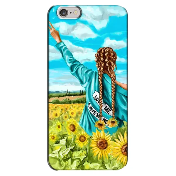 Чехол с принтом «Украиночка» для iPhone 6 Plus / 6s Plus Чехол с принтом «Украиночка» для iPhone 6 Plus / 6s Plus