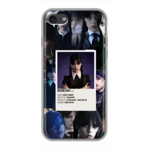 Чехлы Венсдей на iPhone 6 / 6s Уэнсдей (AlphaPrint) (коллаж Уэнздей)