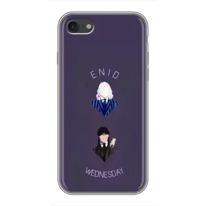 Чехлы Венсдей на iPhone 6 / 6s Уэнсдей (AlphaPrint) (Уэнздей и подруга)