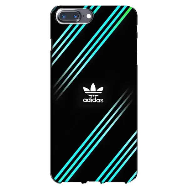 Чехол с принтом «Адидас с полосами» для iPhone 7 Plus
