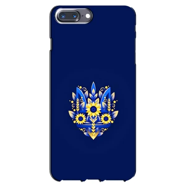 Чохол з принтом «Квітковий Герб» для iPhone 7 Plus