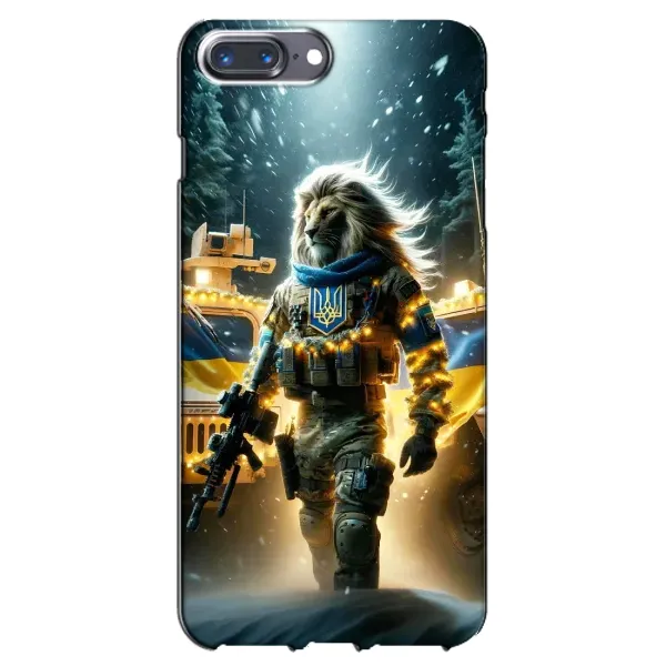 Чехол с принтом «ЛЕВ ЗСУ» для iPhone 7 Plus