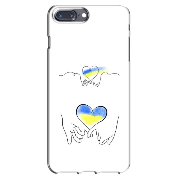 Чохол з принтом «Мир Україні» для iPhone 7 Plus