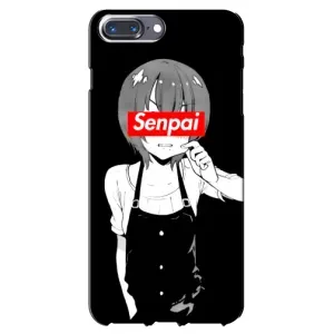 Чехол с принтом «Senpai» для iPhone 7 Plus