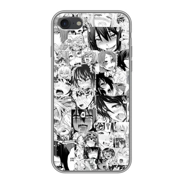 Чехол с принтом «Ahegao manga» для iPhone 7