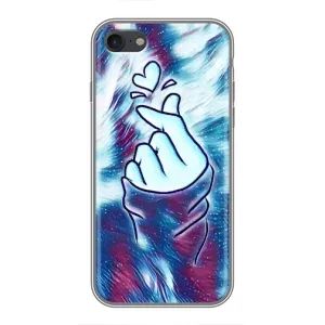 Чехол с принтом «Радужное сердце» для iPhone 7