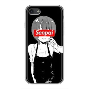 Чехол с принтом «Senpai» для iPhone 7