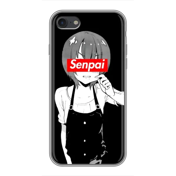 Чехол с принтом «Senpai» для iPhone 7