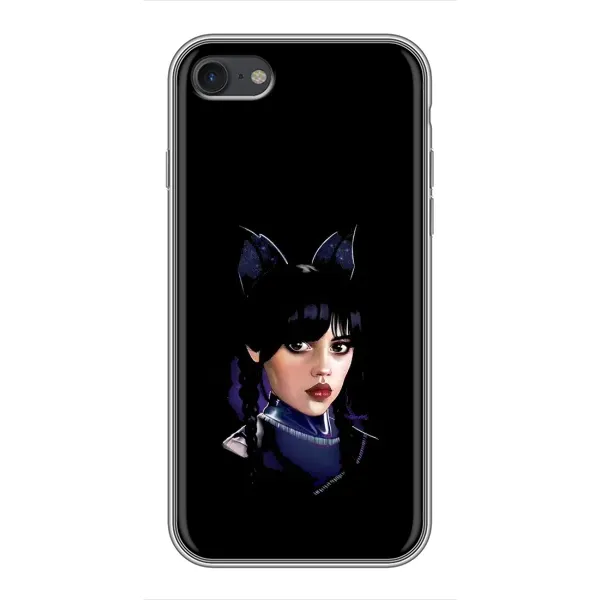 Чохол з принтом «серйозна Венздей» для iPhone 7
