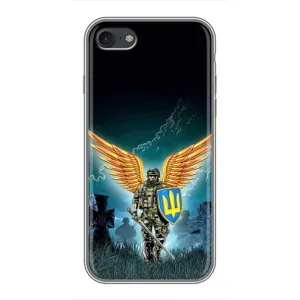 Чехлы с картинкой ЗСУ для iPhone 7 (AlphaPrint) (Солдат ЗСУ)